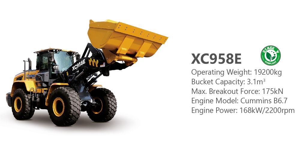 Chargeuse XCMG XC958E